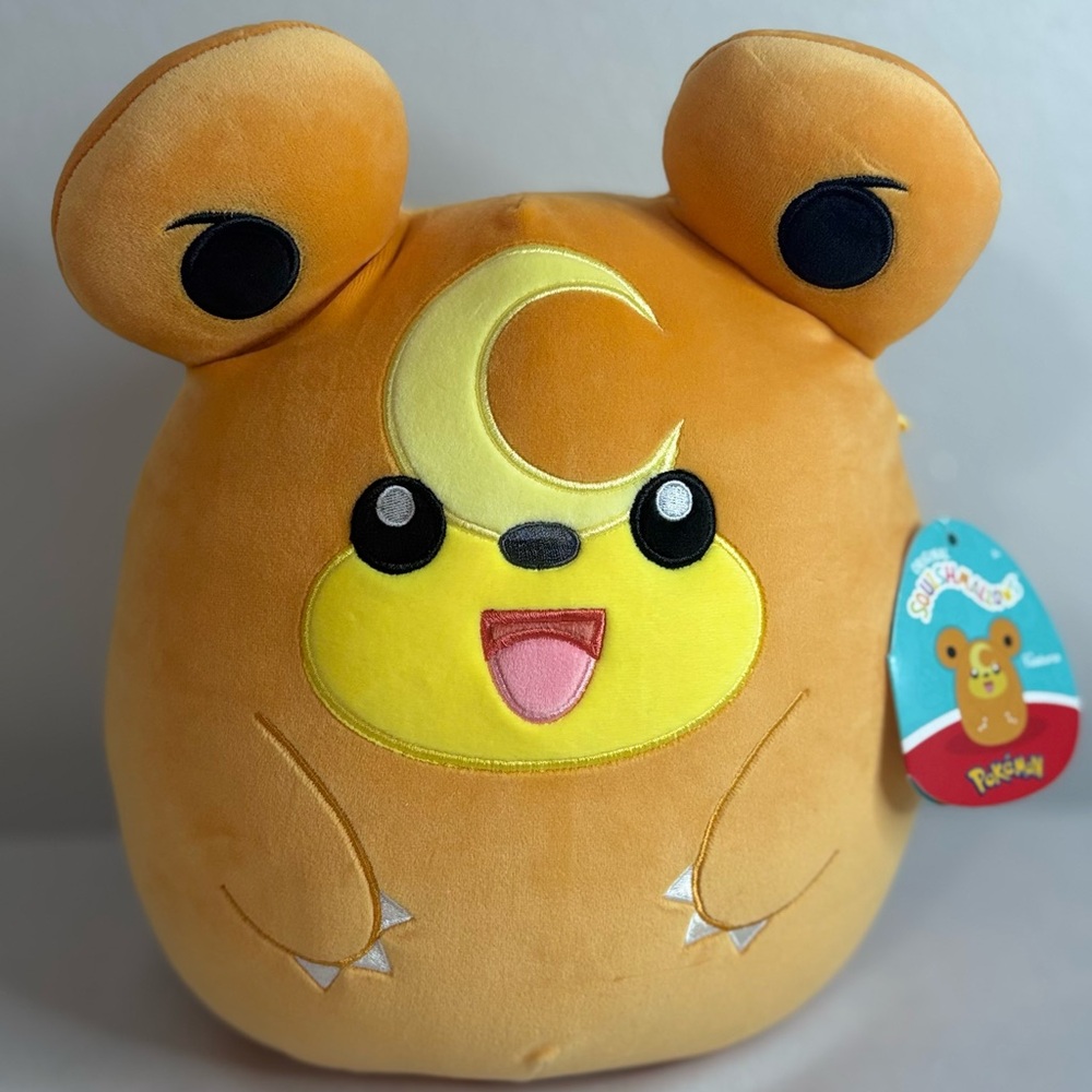 Teddiursa 10” Pokemon Squishmallow New with Tag free shipping
